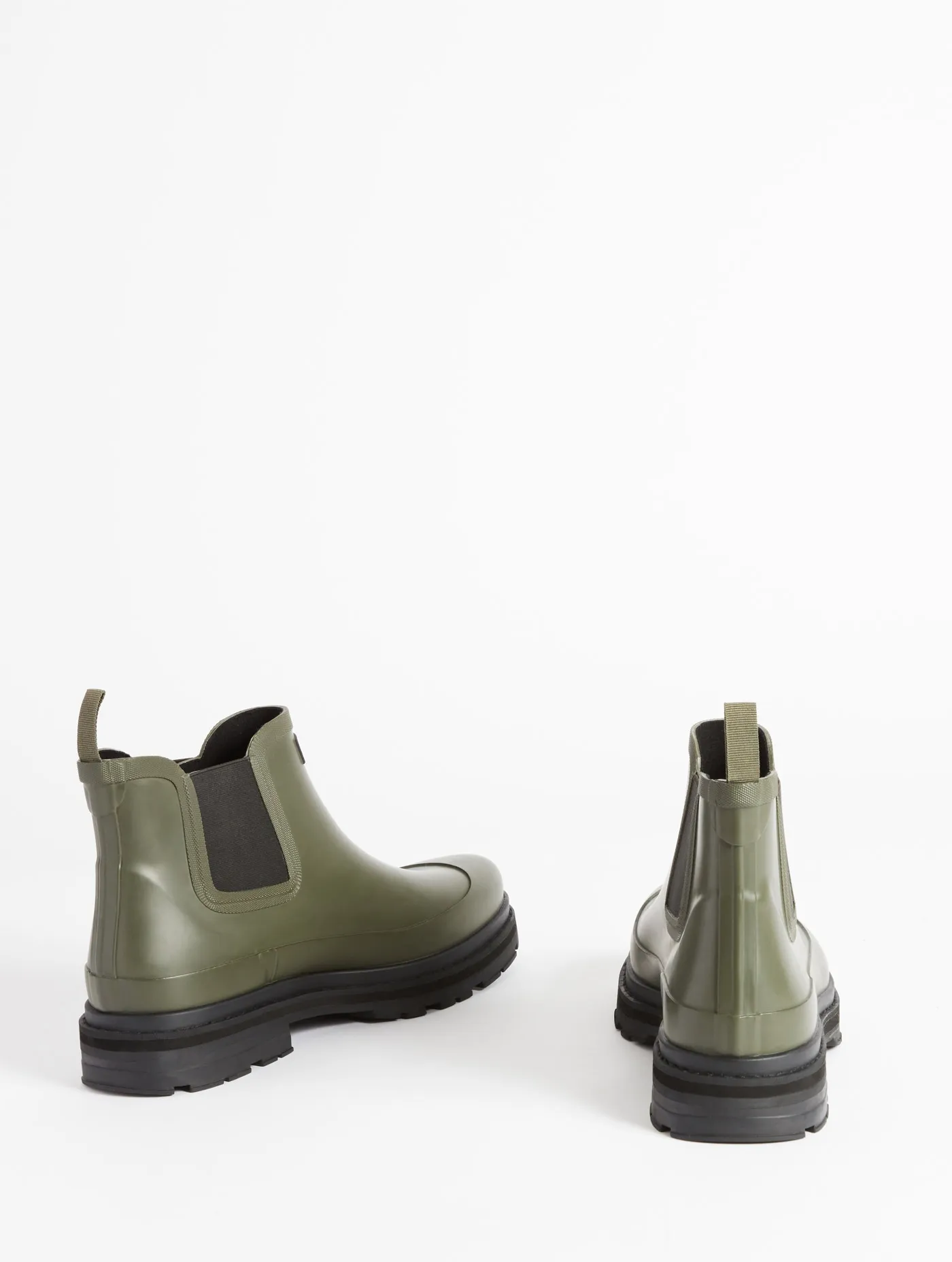 Hybrid ankle rain boot for unbeatable style