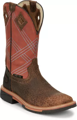 Justin Men's Dalhart 12 in. Waterproof Square Nano Composite Toe Work Boot