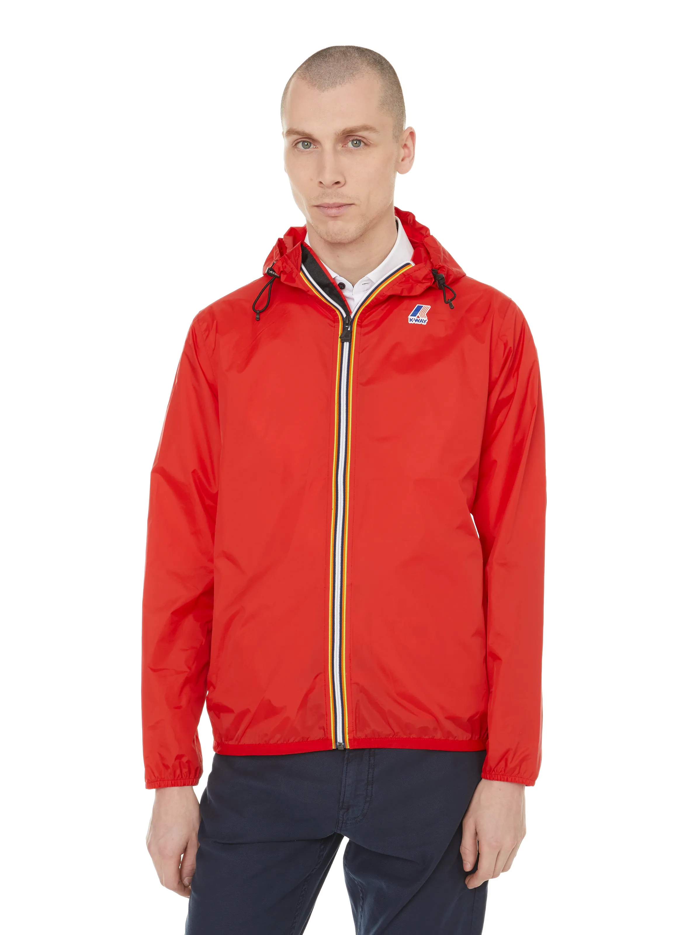 K-WAY  Le Vrai 3.0 Claude waterproof jacket - Red