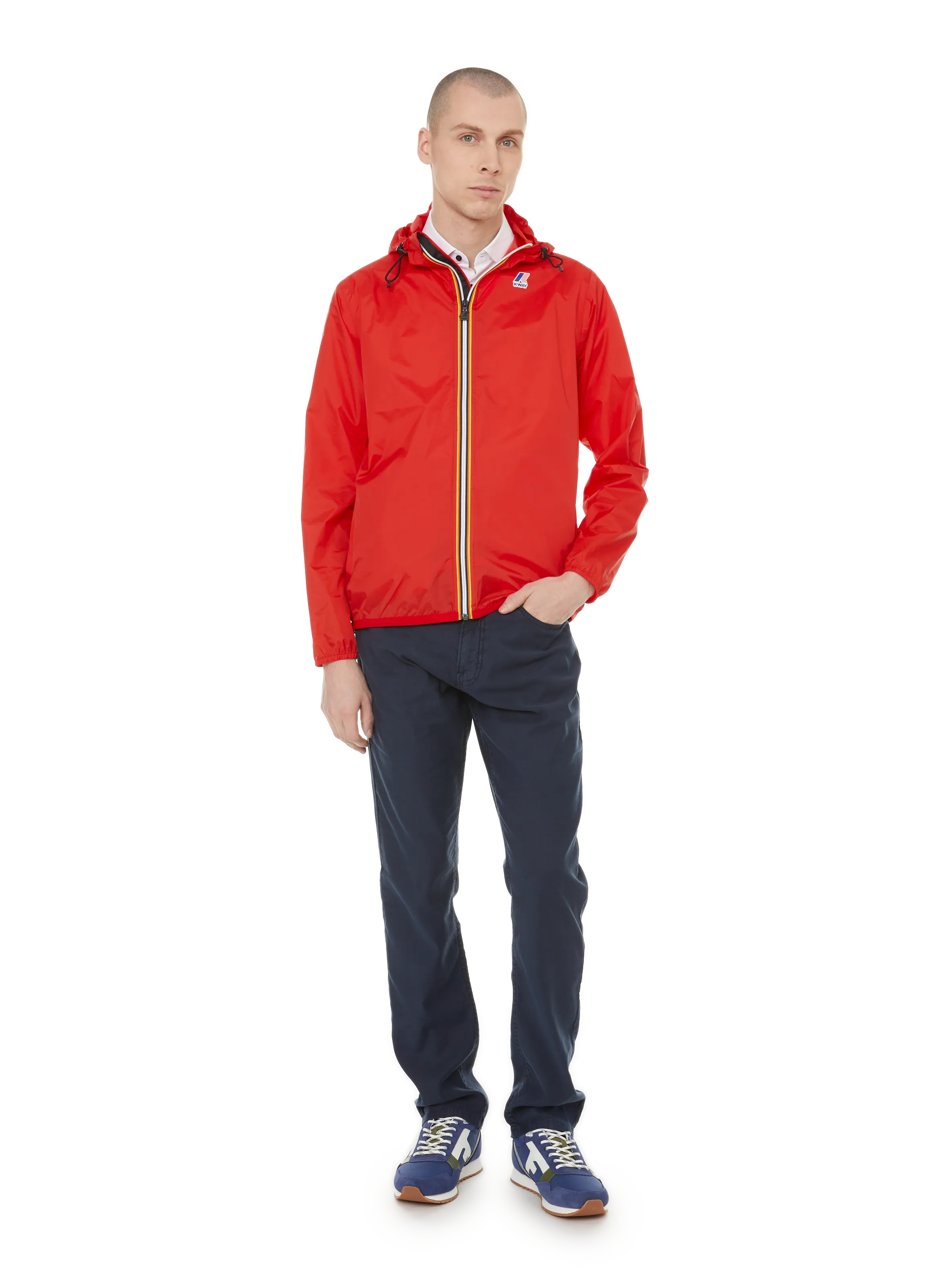 K-WAY  Le Vrai 3.0 Claude waterproof jacket - Red