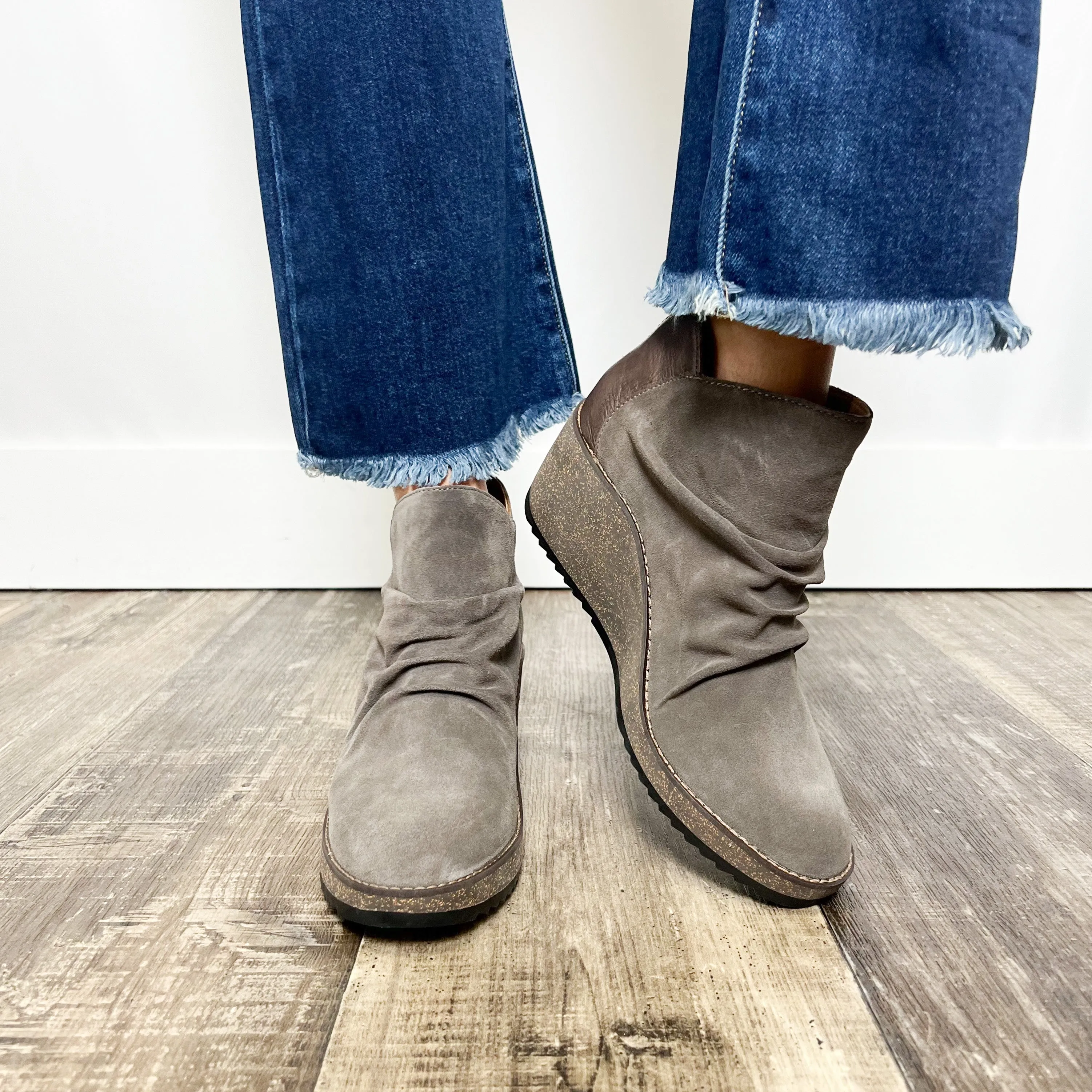 Kara Ankle Wedge Boot