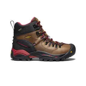 Keen Men's Pittsburgh 6 Waterproof Boot (Steel Toe) 8EE Bison