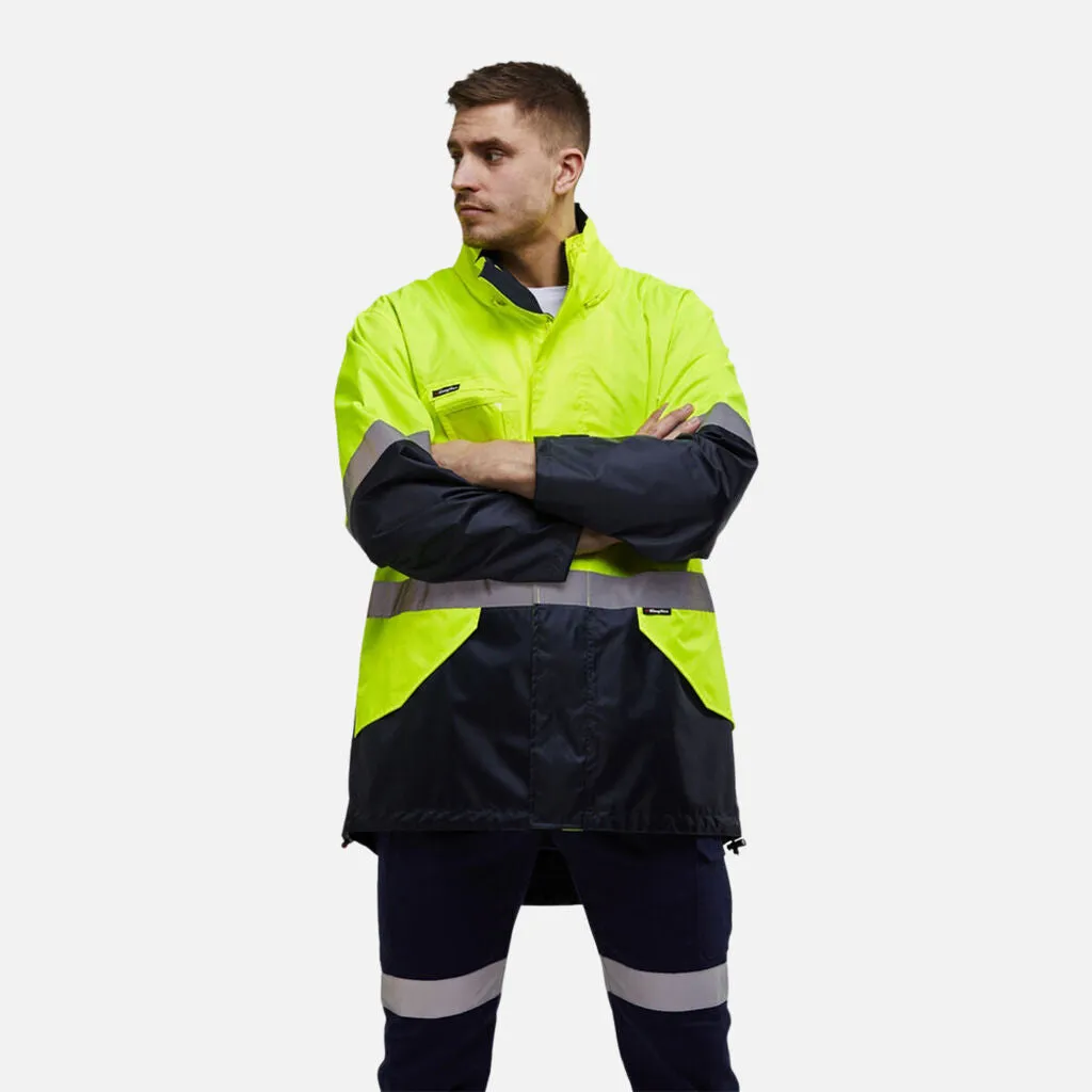 King Gee Originals Waterproof Hi-Vis Reflective Lightweight Jacket (K55200)-