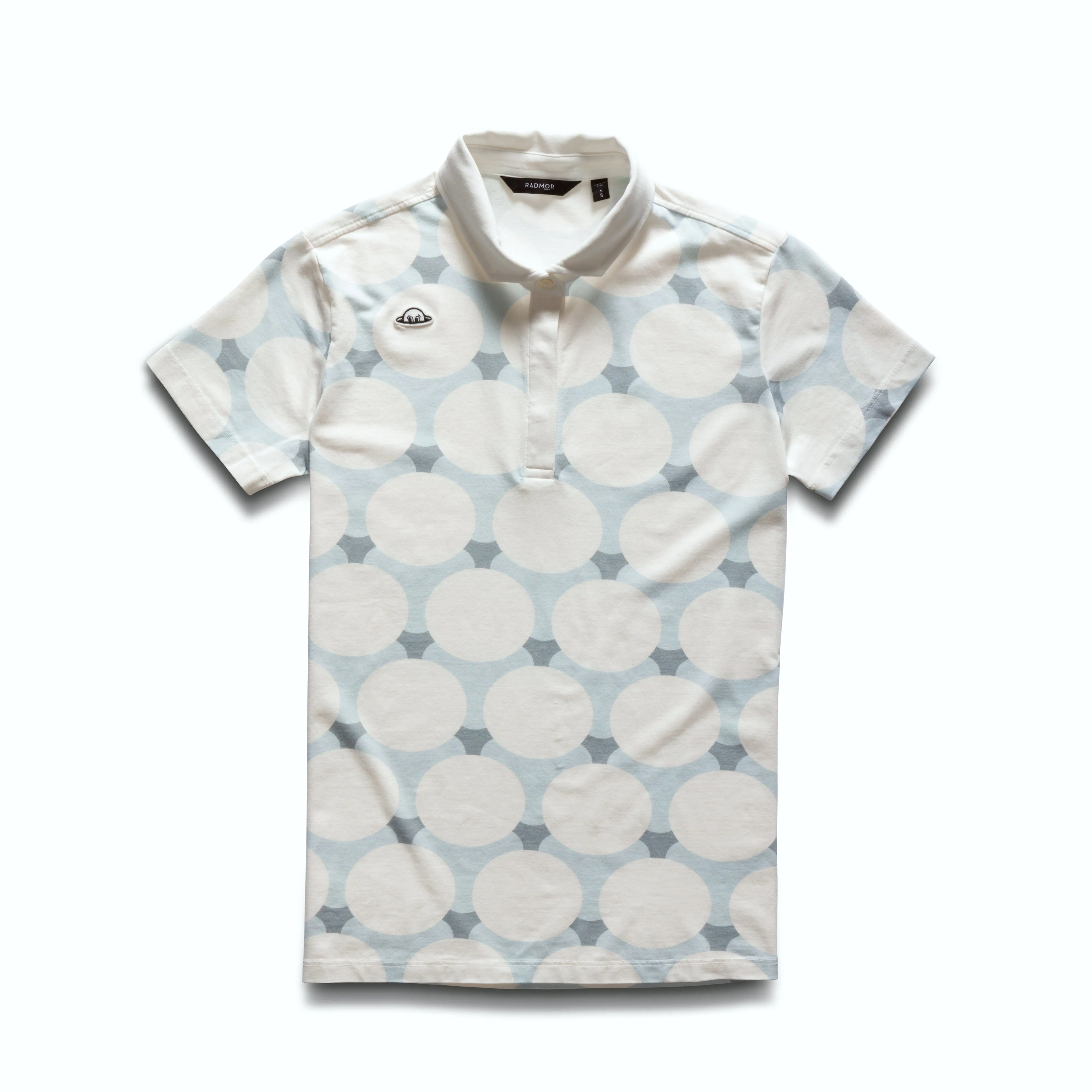 Lauren Retro Polo - Cloudy Blue