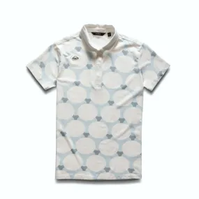 Lauren Retro Polo - Cloudy Blue