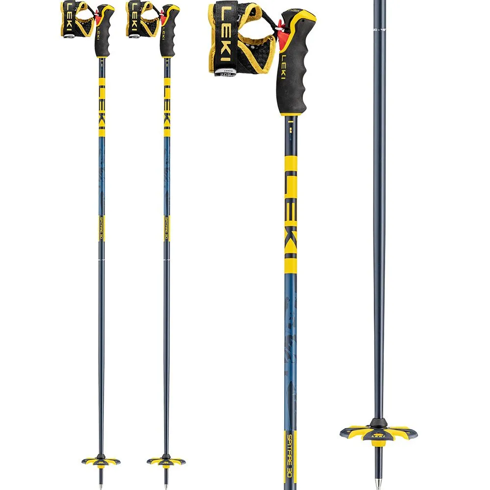 LEKI - Spitfire 3D Alpine Ski Poles denimblue