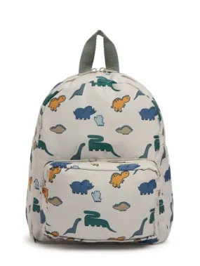 Liewood   Dino print recycled poly backpack 