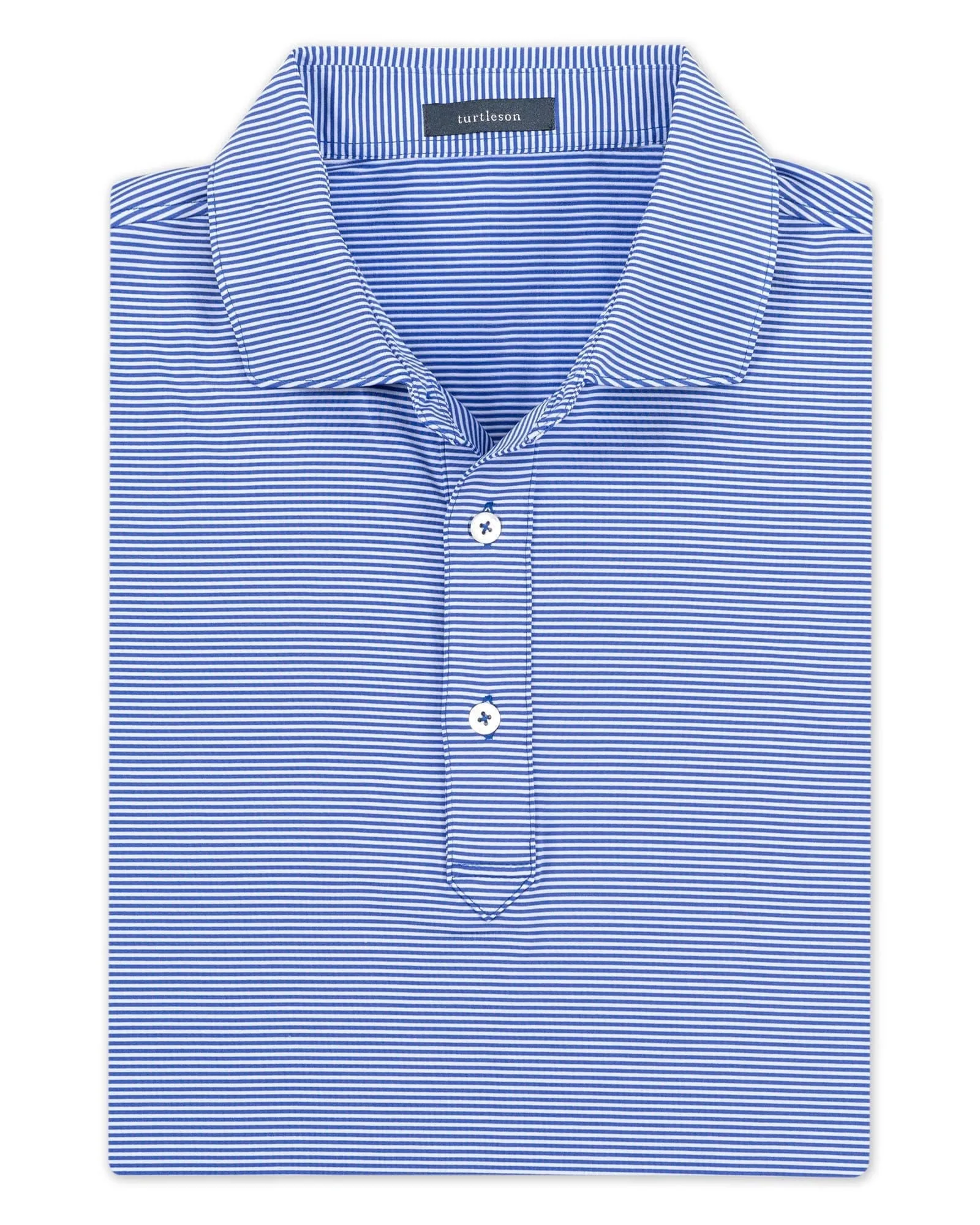 LINKS - Carter Stripe Performance Polo