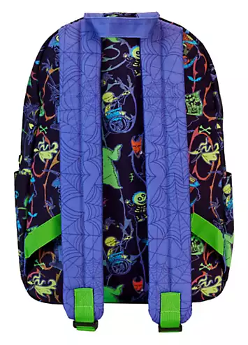 Loungefly Disney NBC Neon Glow-In-Dark Full-Size Nylon Backpack | Grattan