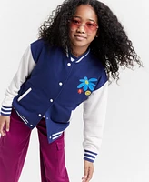 Macy's Epic Threads Girls Varsity Jacket, Created for Macy's