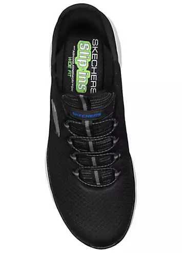 Mens Black Summits High Range Slip Ins Trainers by Skechers | Look Again