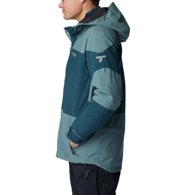 Men's Columbia Powder Canyon Interchange II Hooded 3-in-1 Jacket