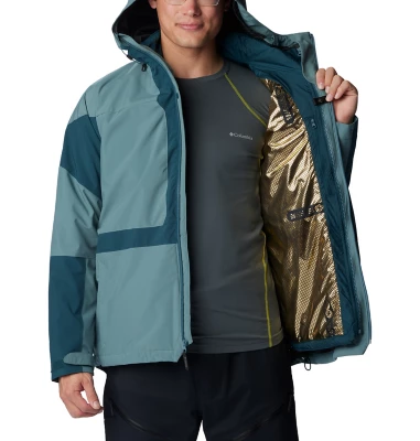 Men's Columbia Powder Canyon Interchange II Hooded 3-in-1 Jacket