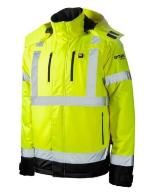 Men's GOBI Heat Flash Heated Hi Vis Softshell Jacket