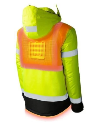 Men's GOBI Heat Flash Heated Hi Vis Softshell Jacket