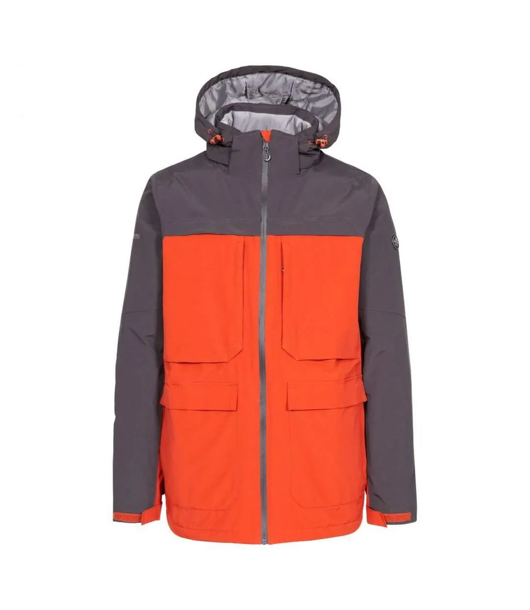 Mens heathrack waterproof jacket spice red Trespass