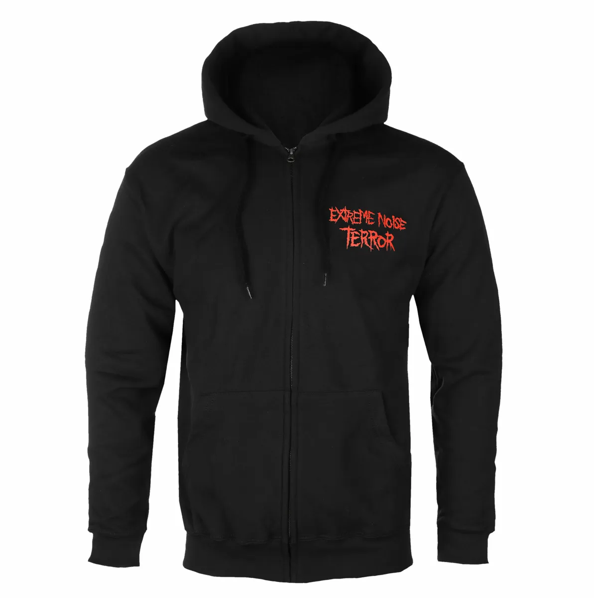 men's hoodie EXTREME NOISE TERROR - IN IT FOR LIFE (VARIANT) - BLACK - PLASTIC HEAD - PH12554HSWZ  -  Metal-shop