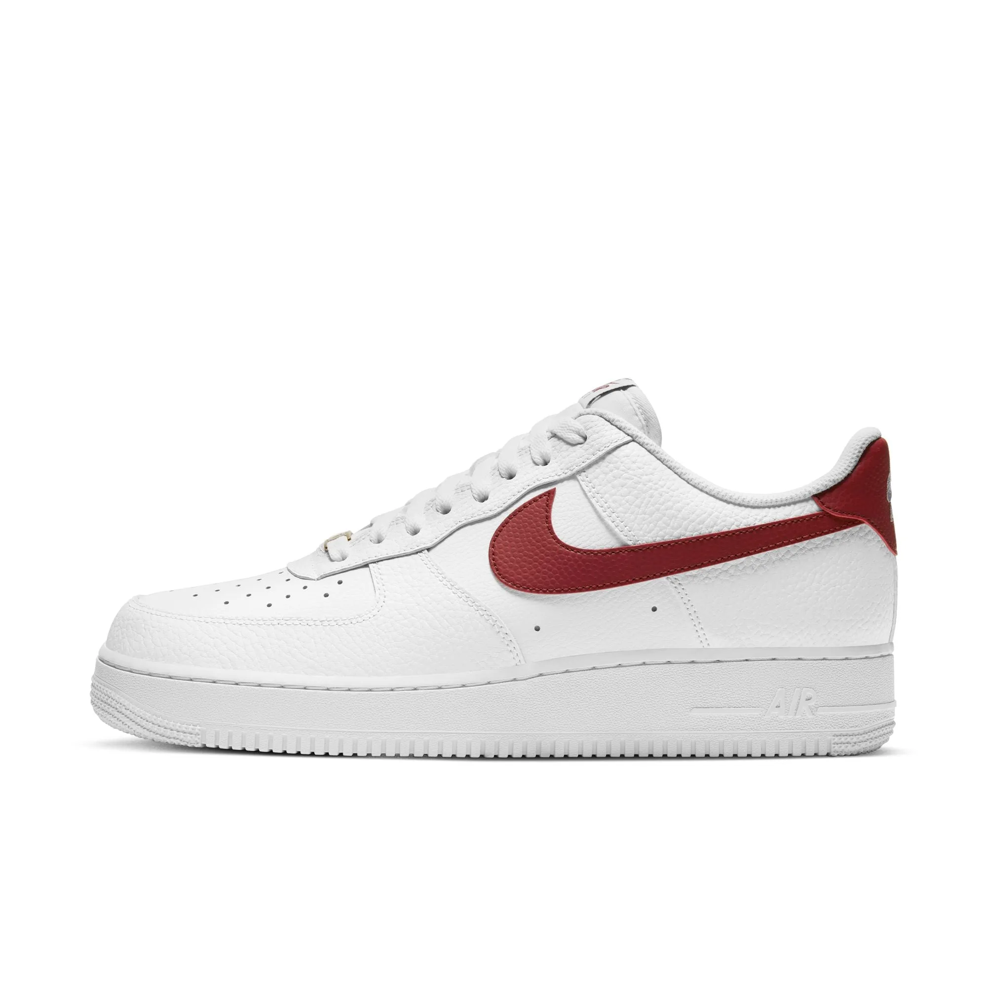 Men's Nike Air Force 1 '07 - WHITE/TEAM RED-WHITE