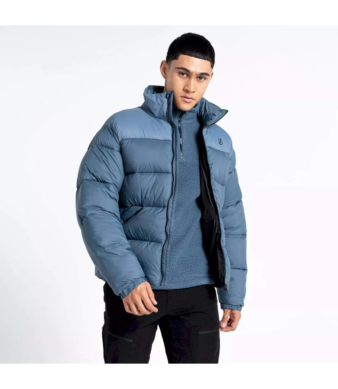 Mens the jermaine jenas edit mentor padded jacket orion grey/mirage grey Dare 2B