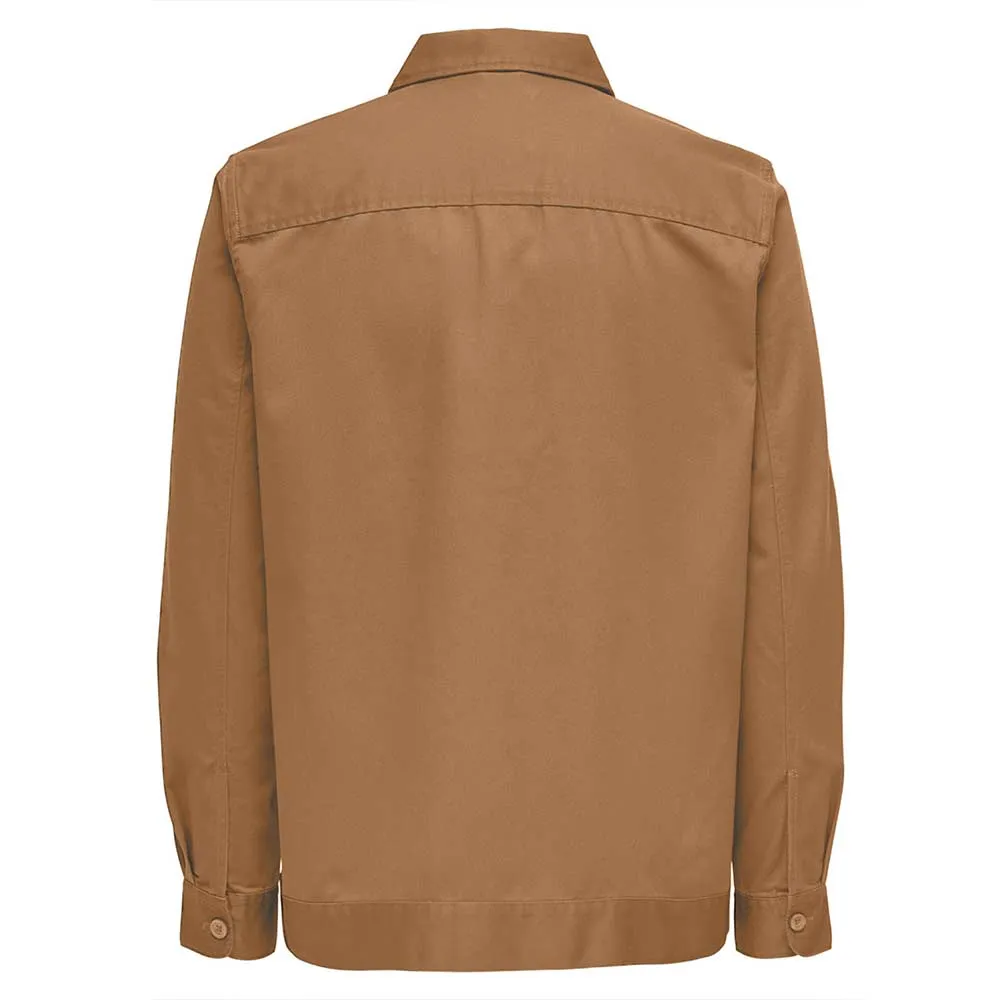 Michael James Shaw Blood & Treasure Brown Cotton Jacket