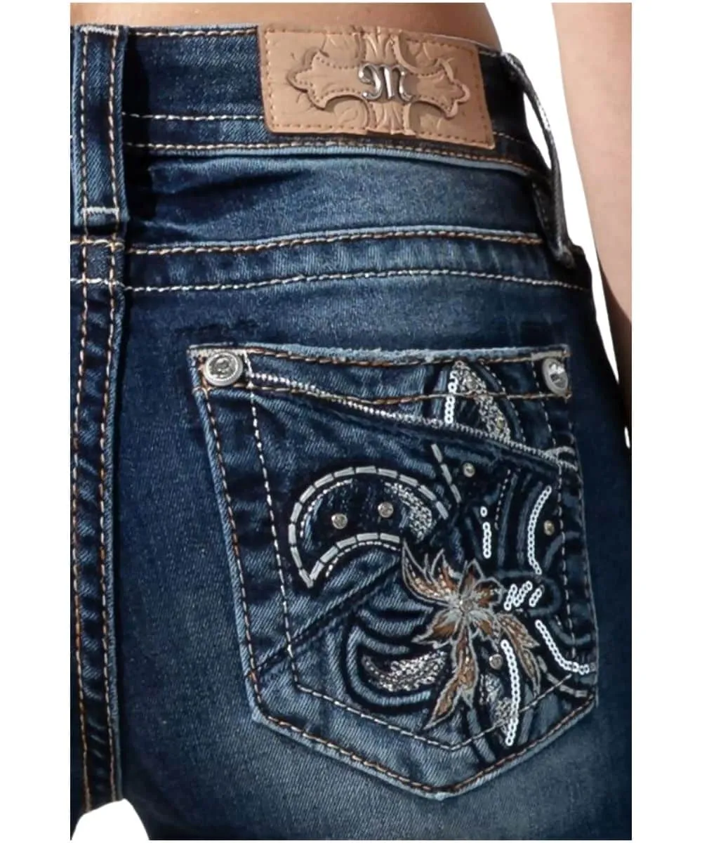 Miss Me Women's Broken Fleur Jeans