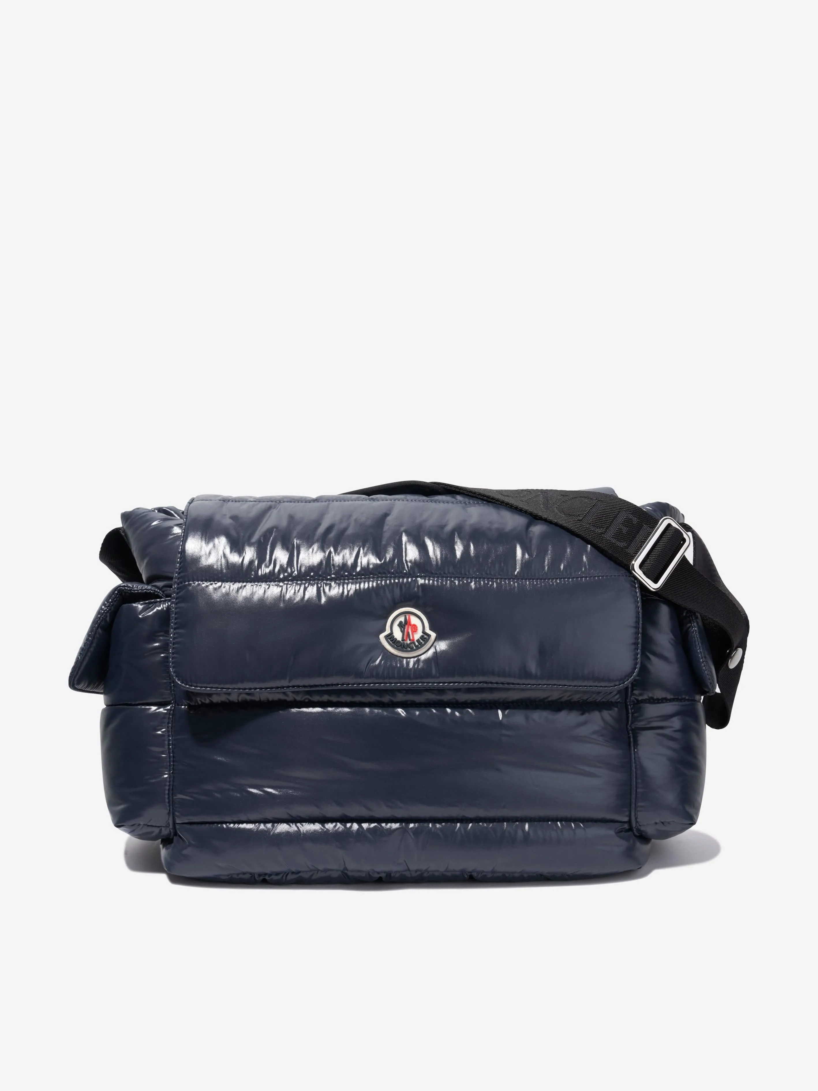 Moncler Enfant Baby Padded Changing Bag in Navy