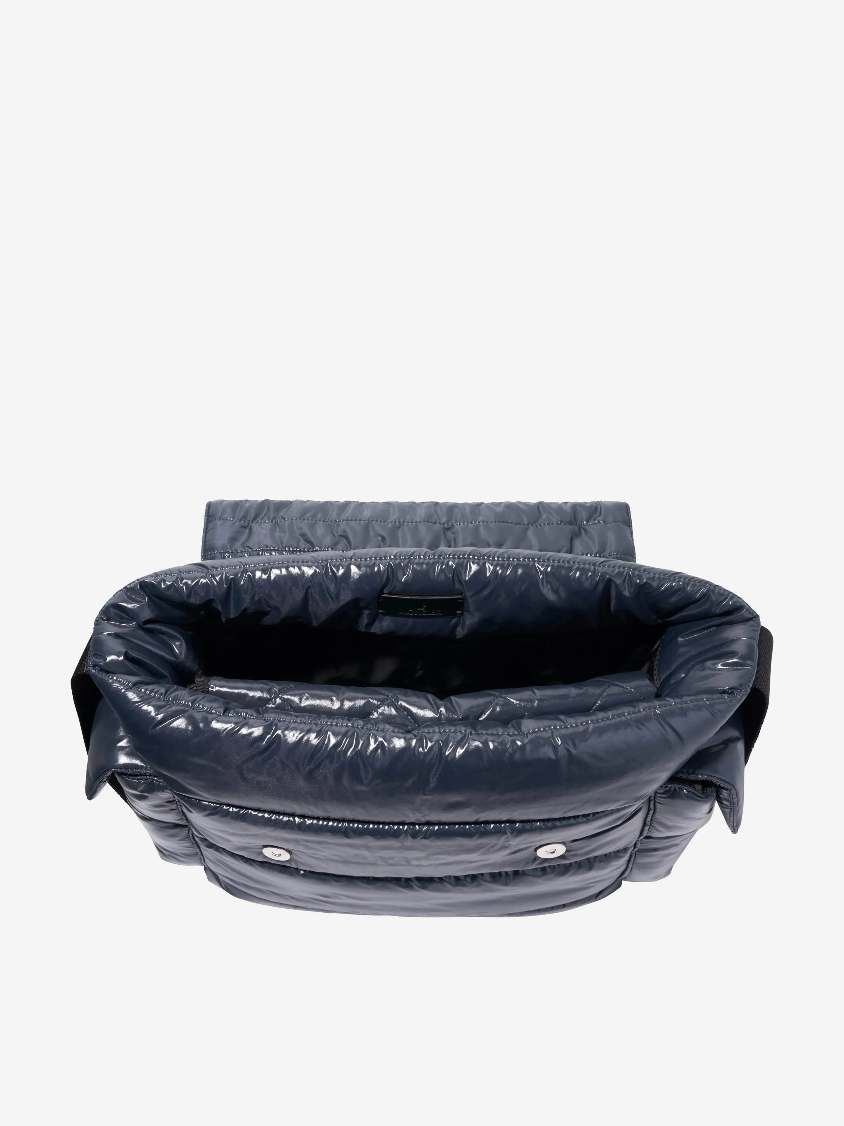 Moncler Enfant Baby Padded Changing Bag in Navy