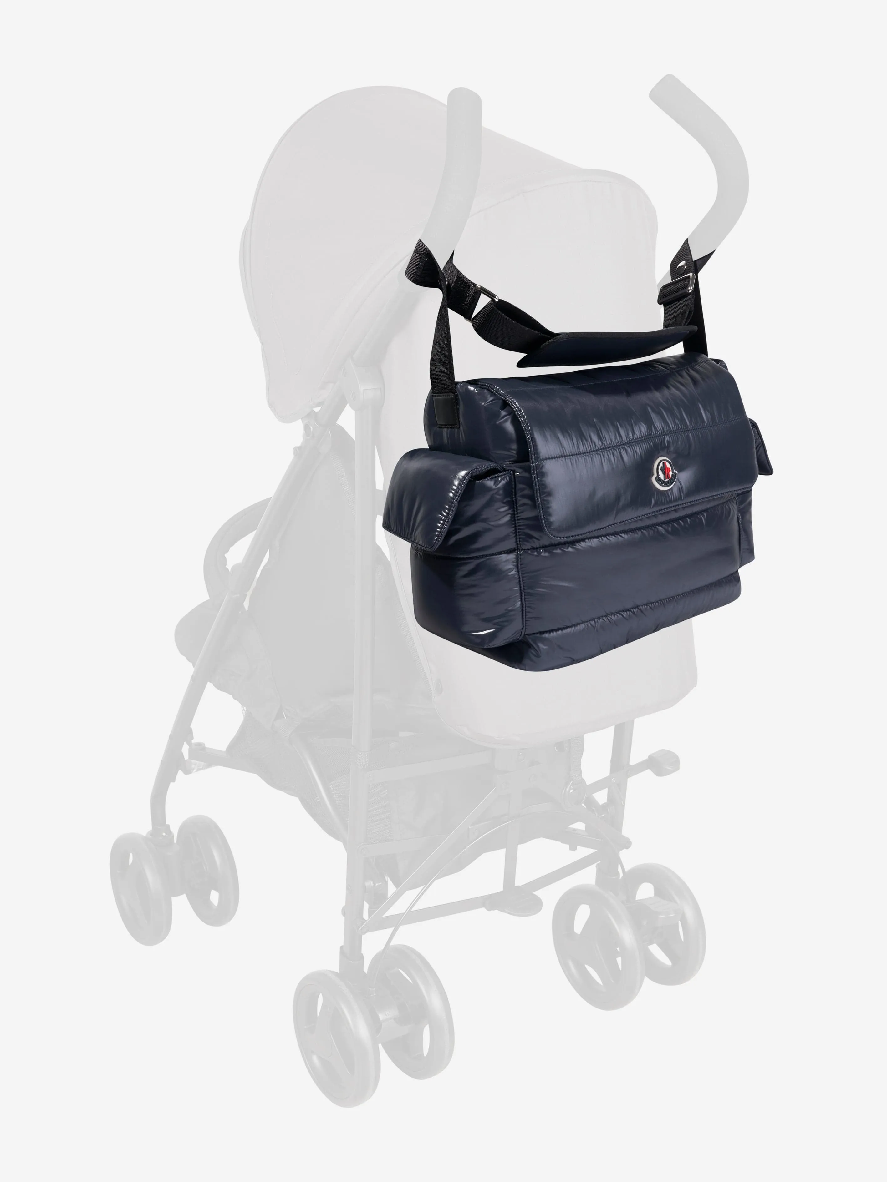 Moncler Enfant Baby Padded Changing Bag in Navy