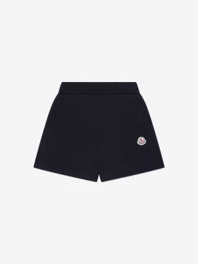 Moncler Enfant Boys Logo Sweat Shorts in Navy