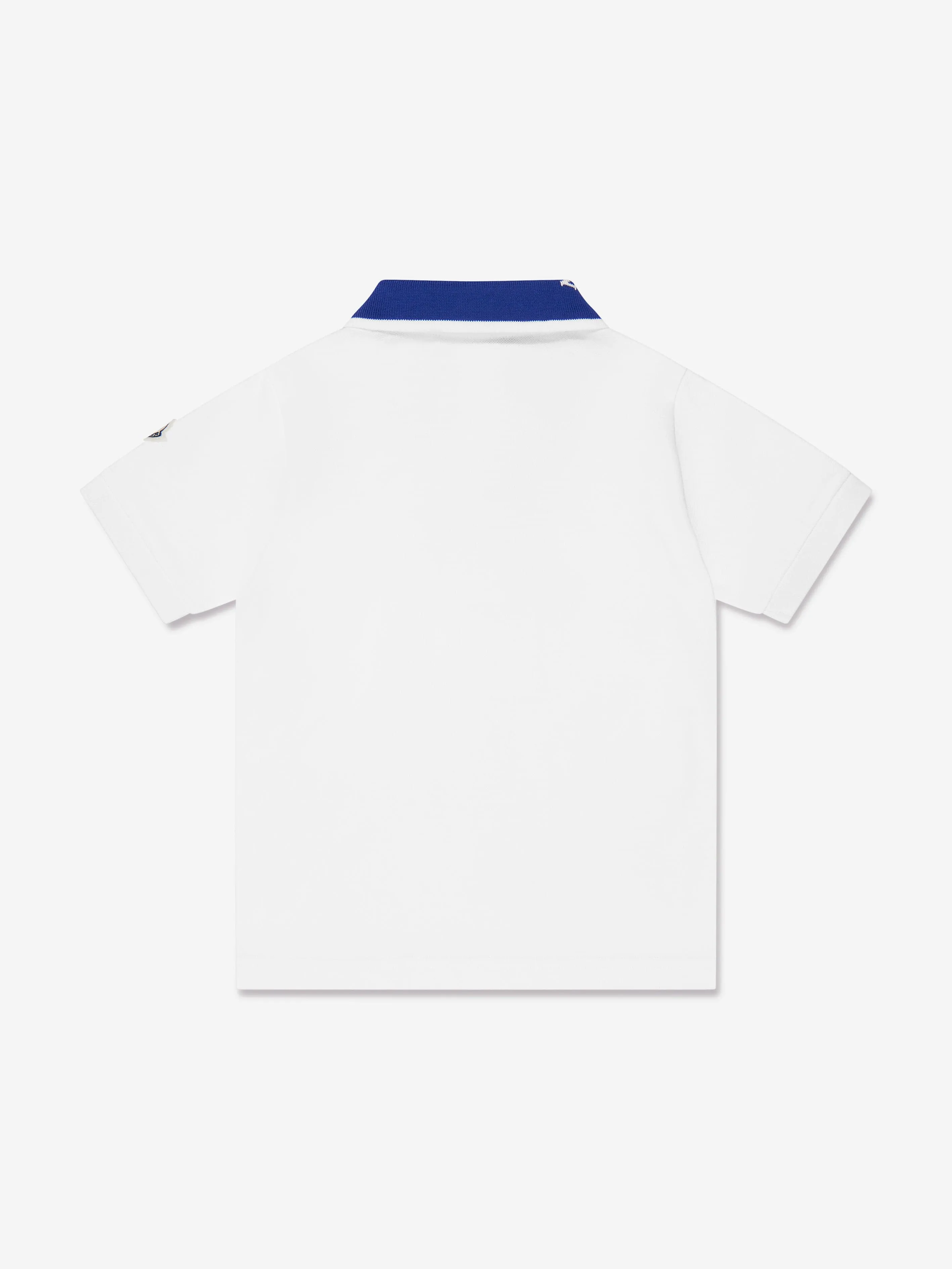 Moncler Enfant Boys Polo Shirt in White