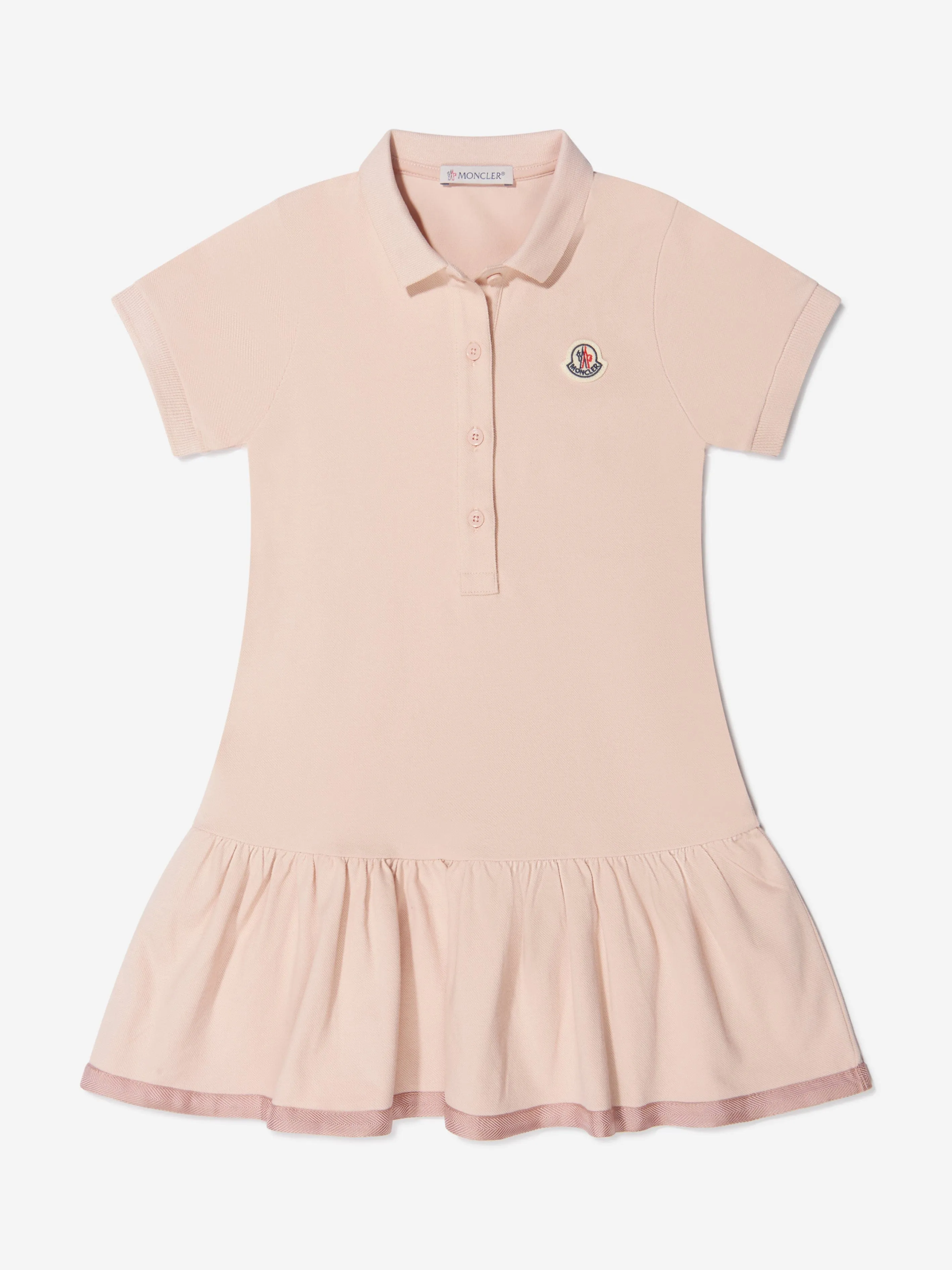 Moncler Enfant Girls Pique Polo Dress