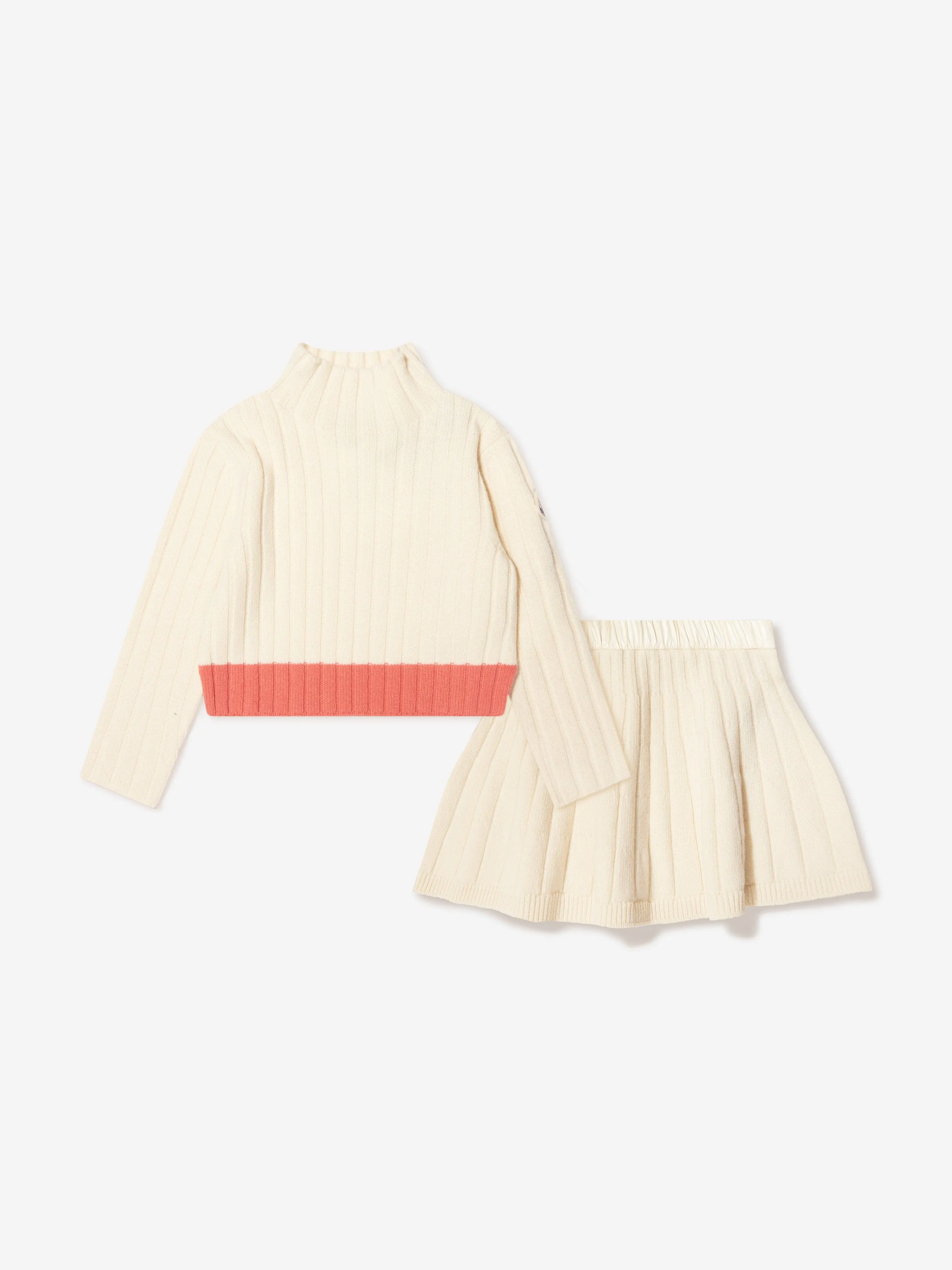 Moncler Enfant - Girls Wool Knitted Dress | Childsplay Clothing