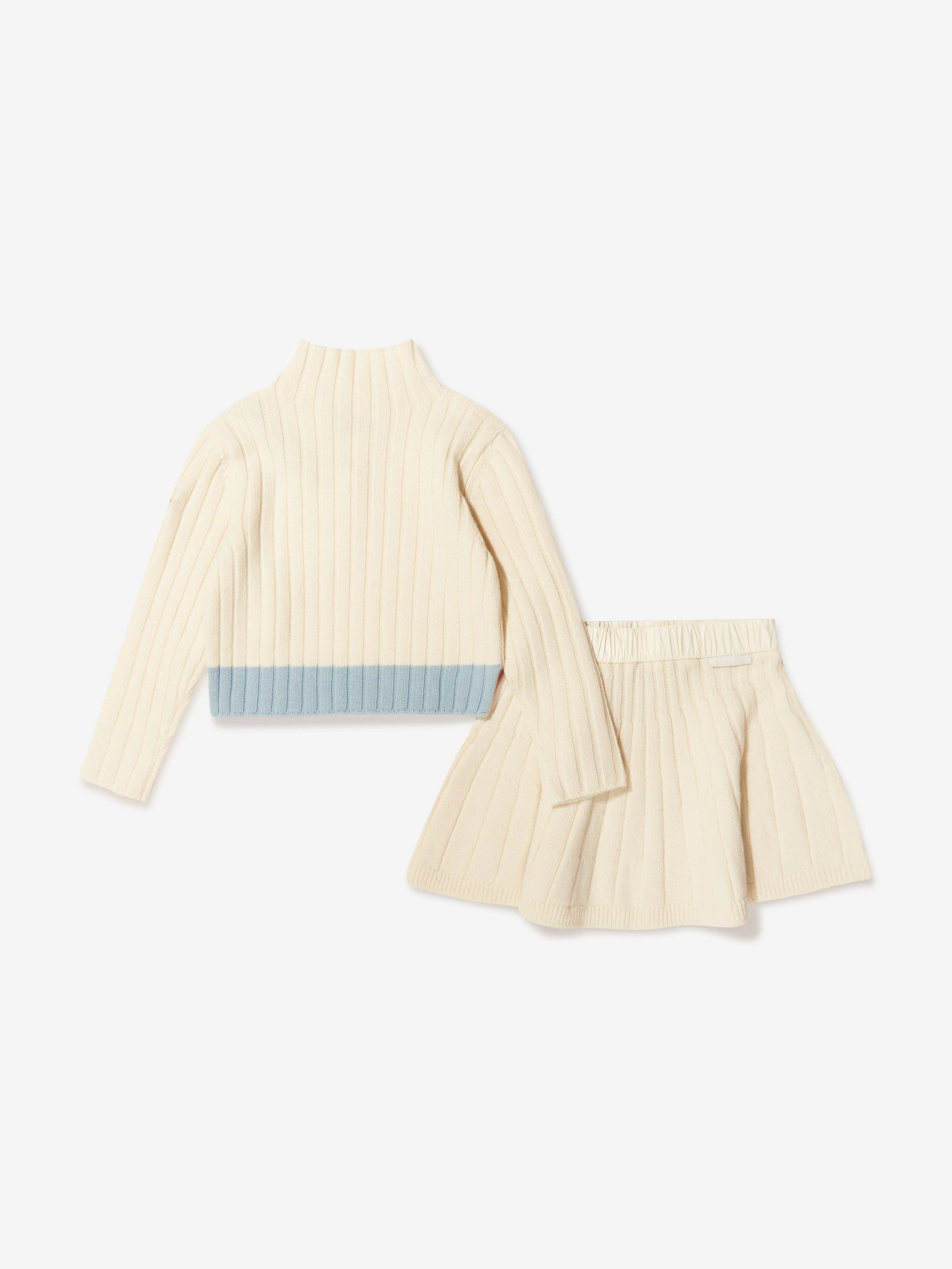 Moncler Enfant - Girls Wool Knitted Dress | Childsplay Clothing