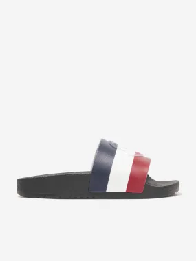 Moncler Enfant Kids Basile Sliders in Black