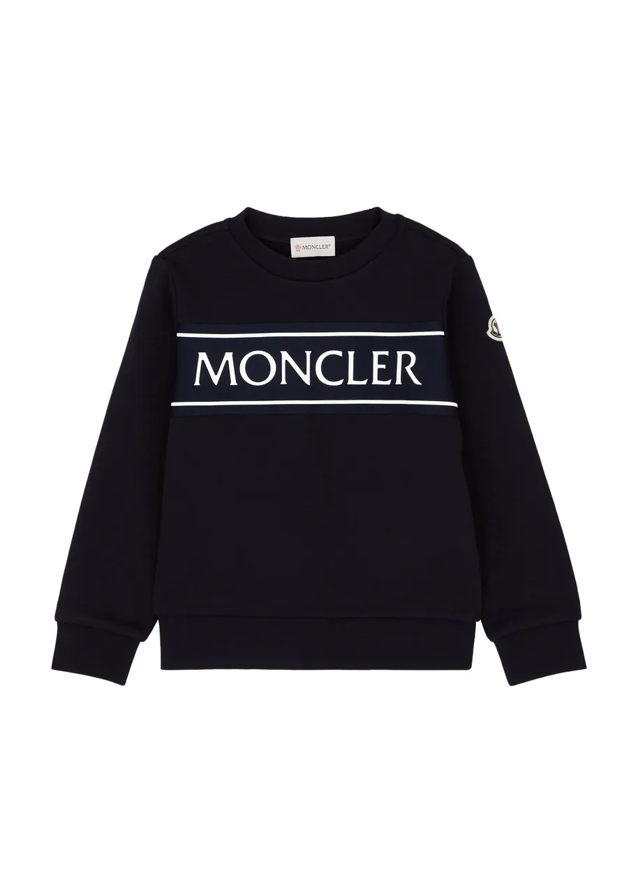 MONCLER KIDS Logo-print cotton sweatshirt (6 years) -                         -                     -                