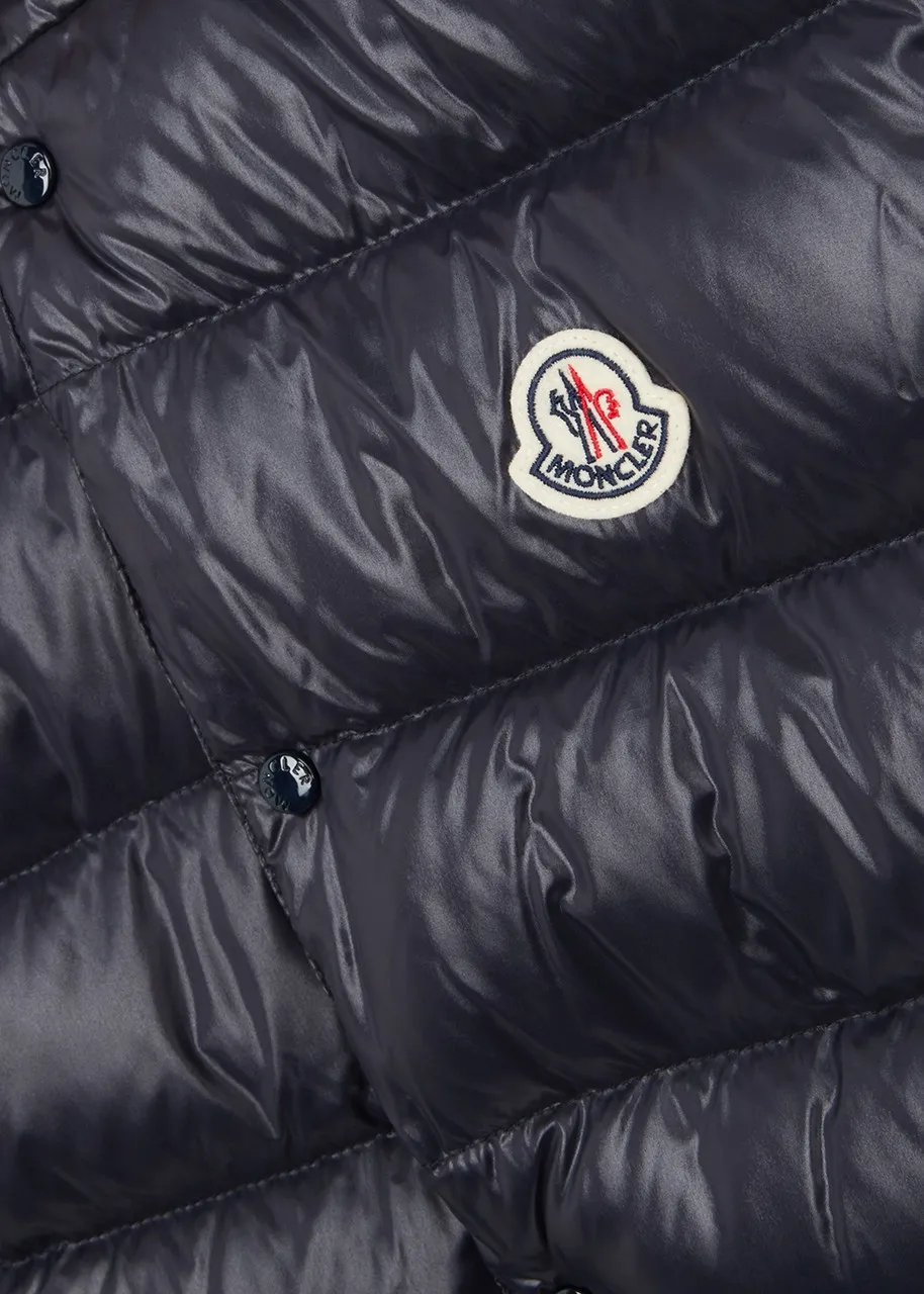 MONCLER KIDS Tib navy quilted shell gilet -                         -                     -                