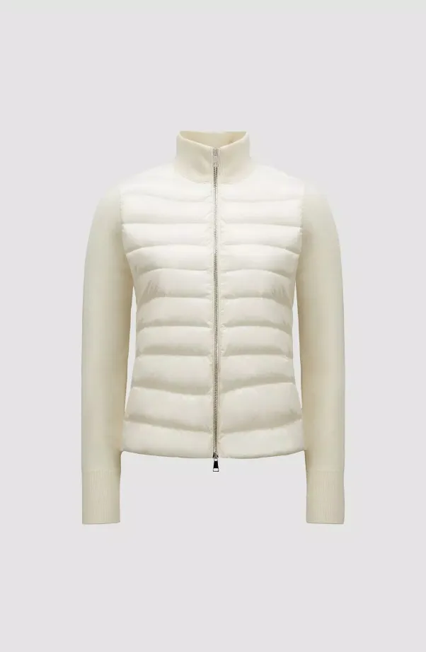 MONCLER  |Padded Wool Cardigan