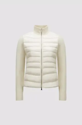 MONCLER  |Padded Wool Cardigan