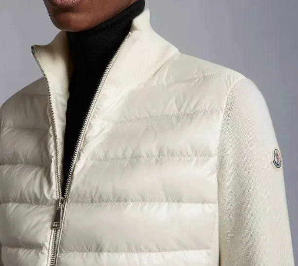 MONCLER  |Padded Wool Cardigan