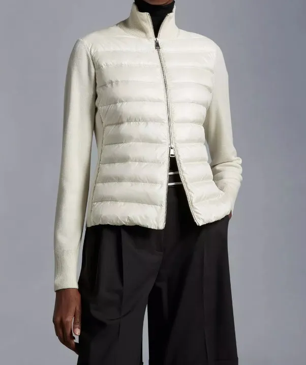 MONCLER  |Padded Wool Cardigan