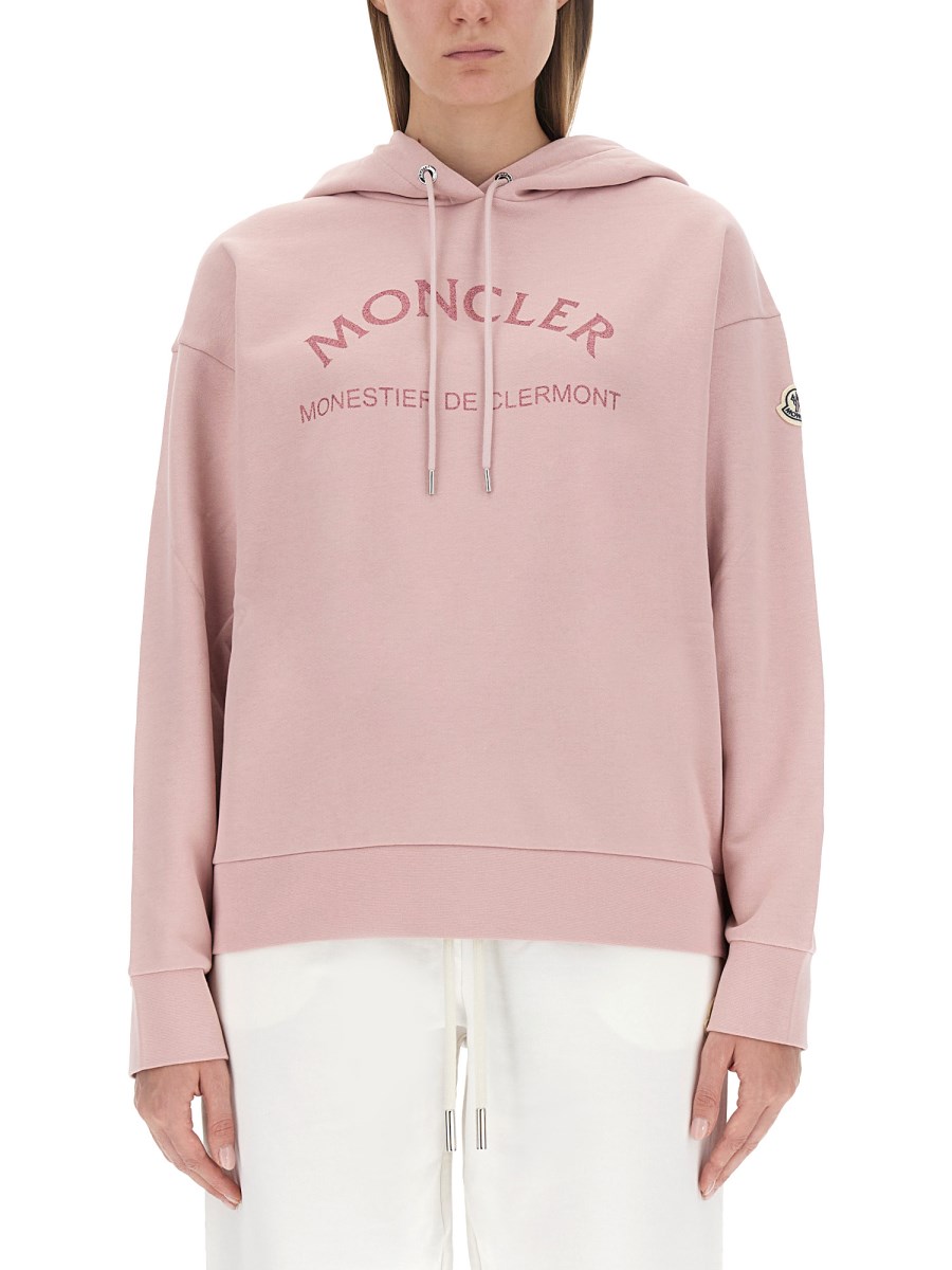 MONCLER    SWEATSHIRT WITH LOGO