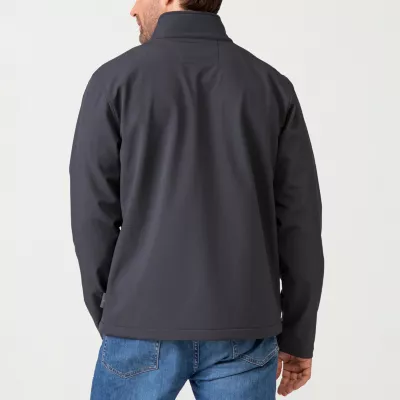 new!Free Country Mens Lined Water Resistant Lightweight Softshell Jacket