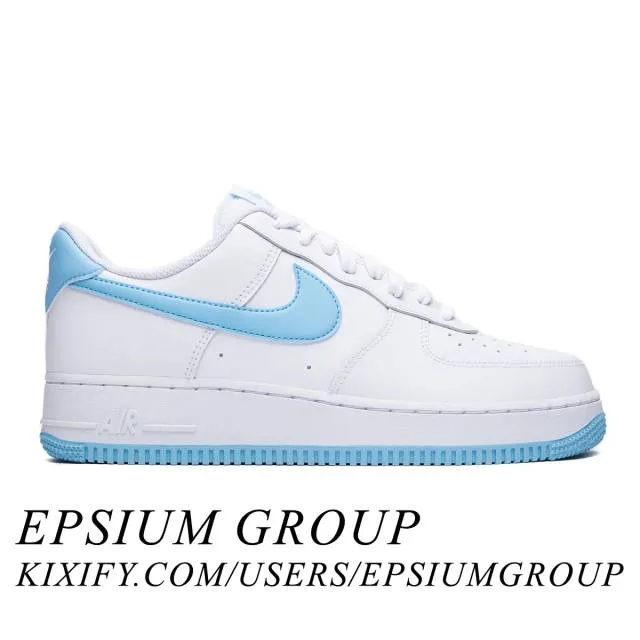 Nike Air Force 1 '07 (White Aquarius Blue/ White/ White/...