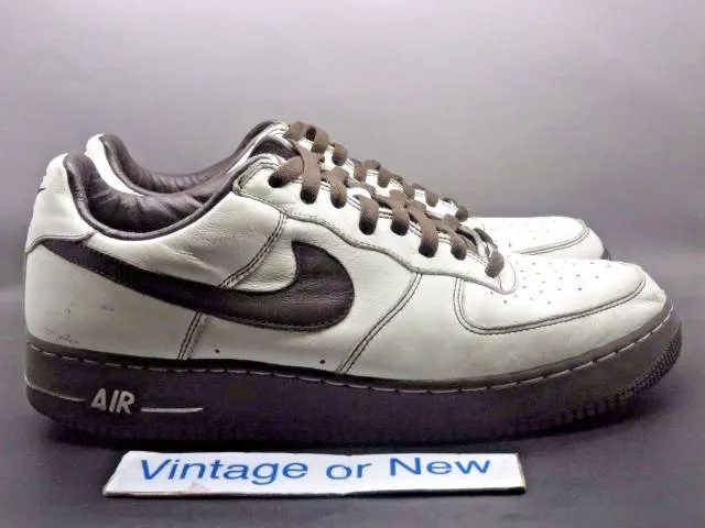 Nike Air Force 1 Low Premium Sail Cream White Baroque Br...