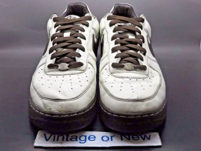 Nike Air Force 1 Low Premium Sail Cream White Baroque Br...