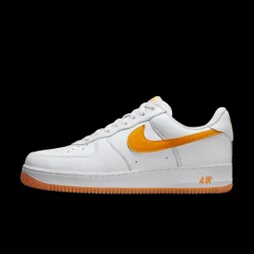 Nike Air Force 1 Low Retro (White/University Gold-Gum Yellow)