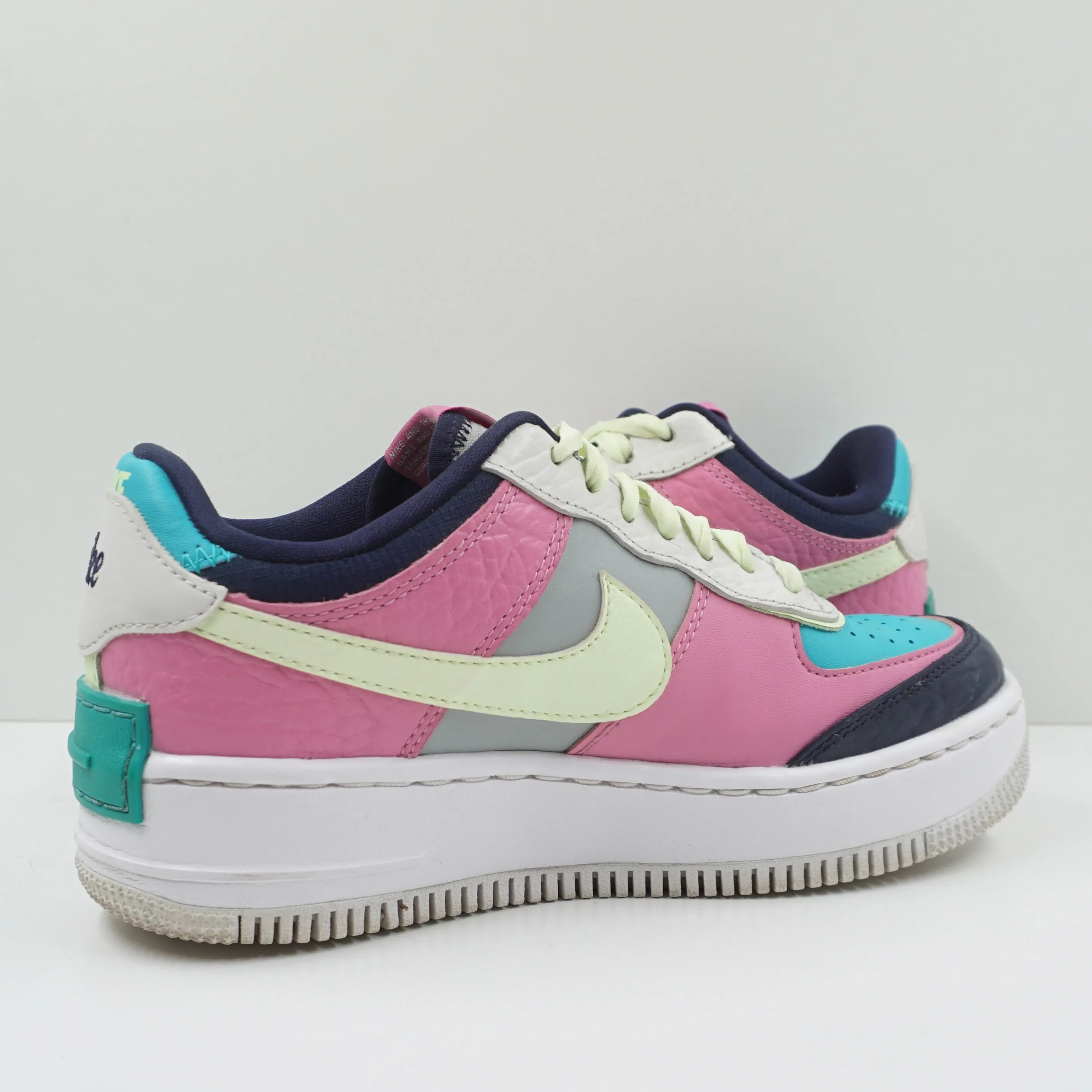 Nike Air Force 1 Low Shadow Barely Volt Oracle Aqua (W)