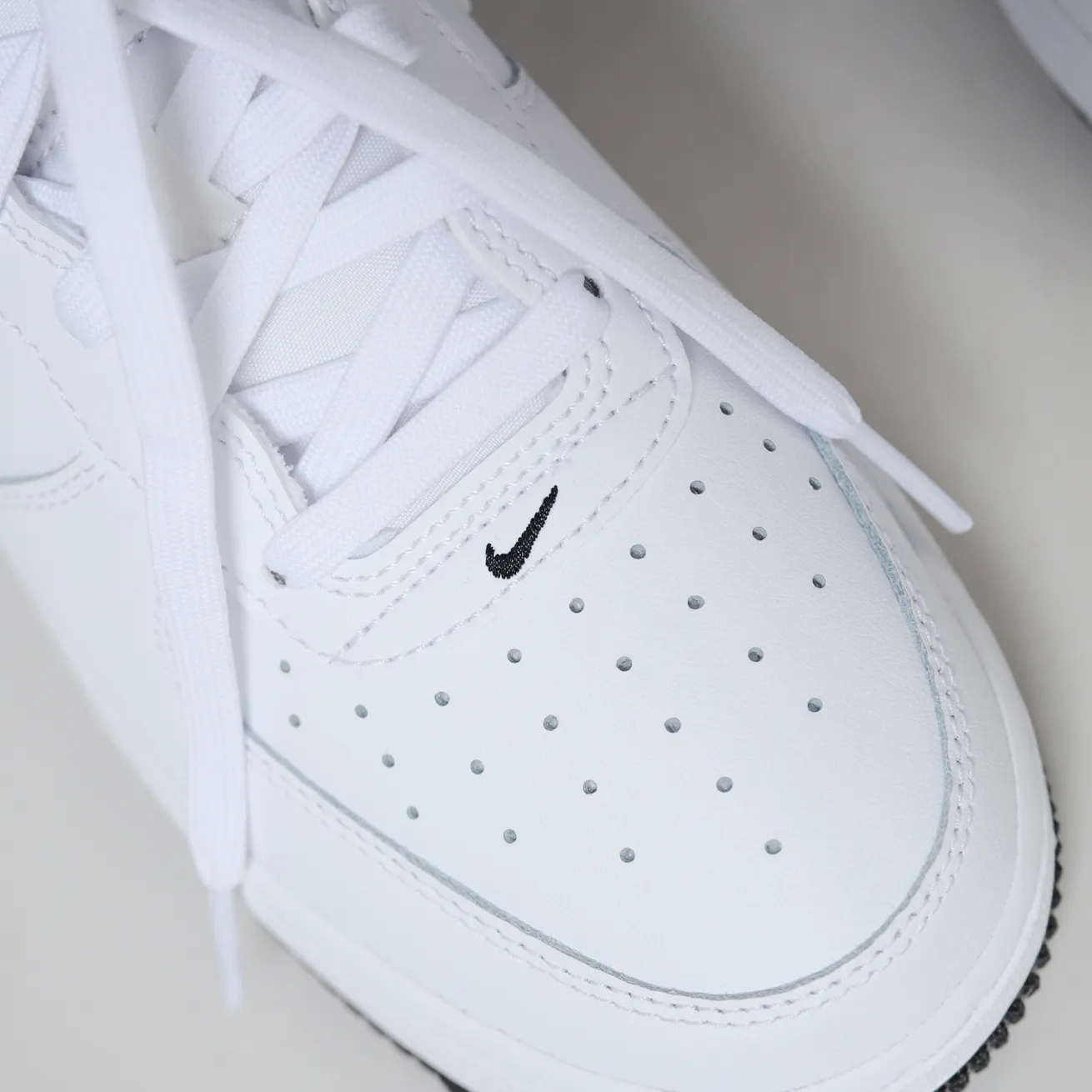 Nike Air Force 1 White and Black GS (Women's) [DV1331-100]