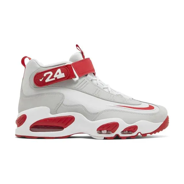 Nike air griffey max 1 (cincinnati reds away/ grey/ pure platinum/ white/ university red) men us 8-1