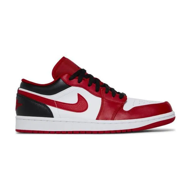 Nike Air Jordan 1 Low (Reverse Black Toe/ Bulls/ White/ ...